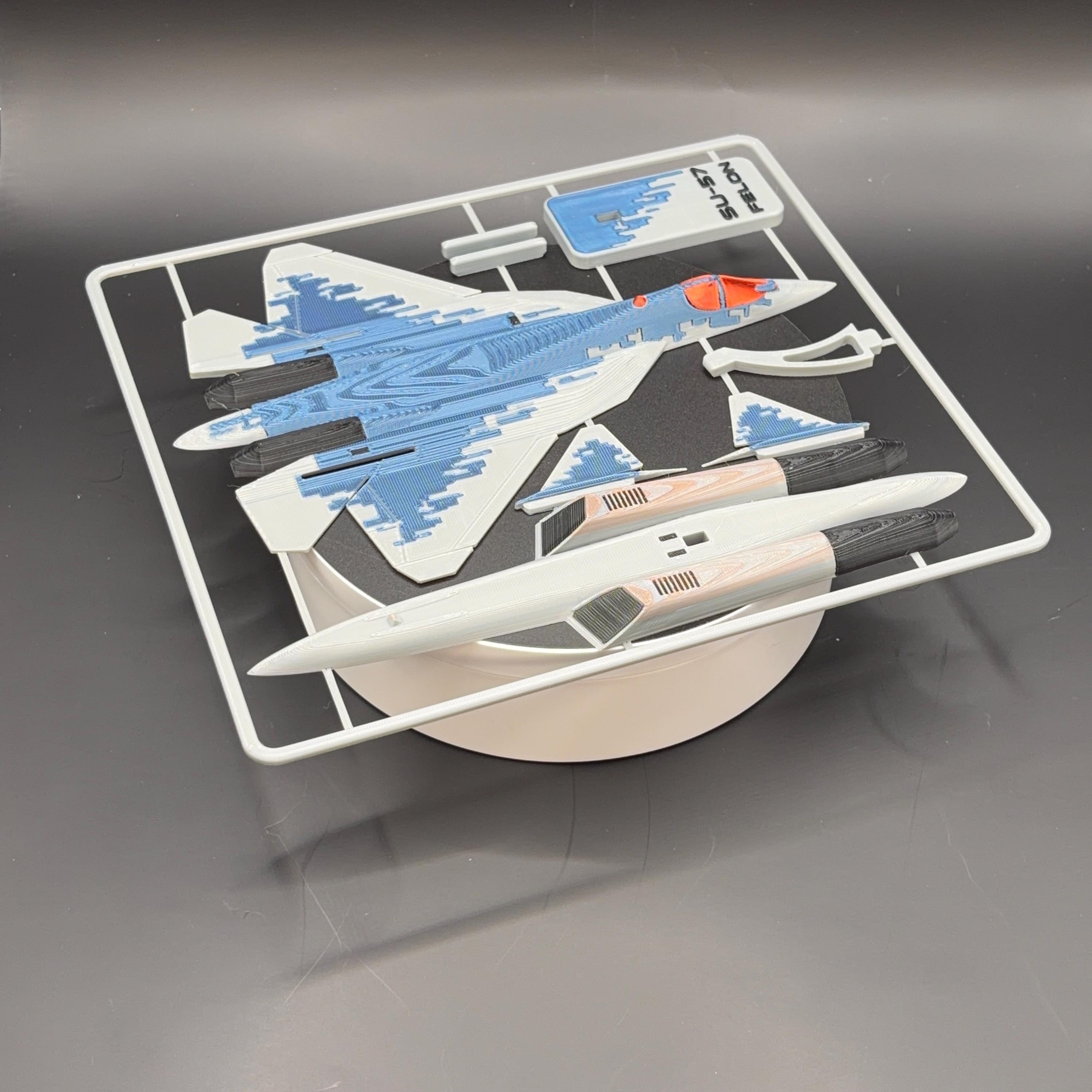 Su-57 “Felon” Fighter Jet Display Kit