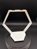 Hexagon Wall Shelf Display, Honeycomb Shelf, Amiibo and Figure Display