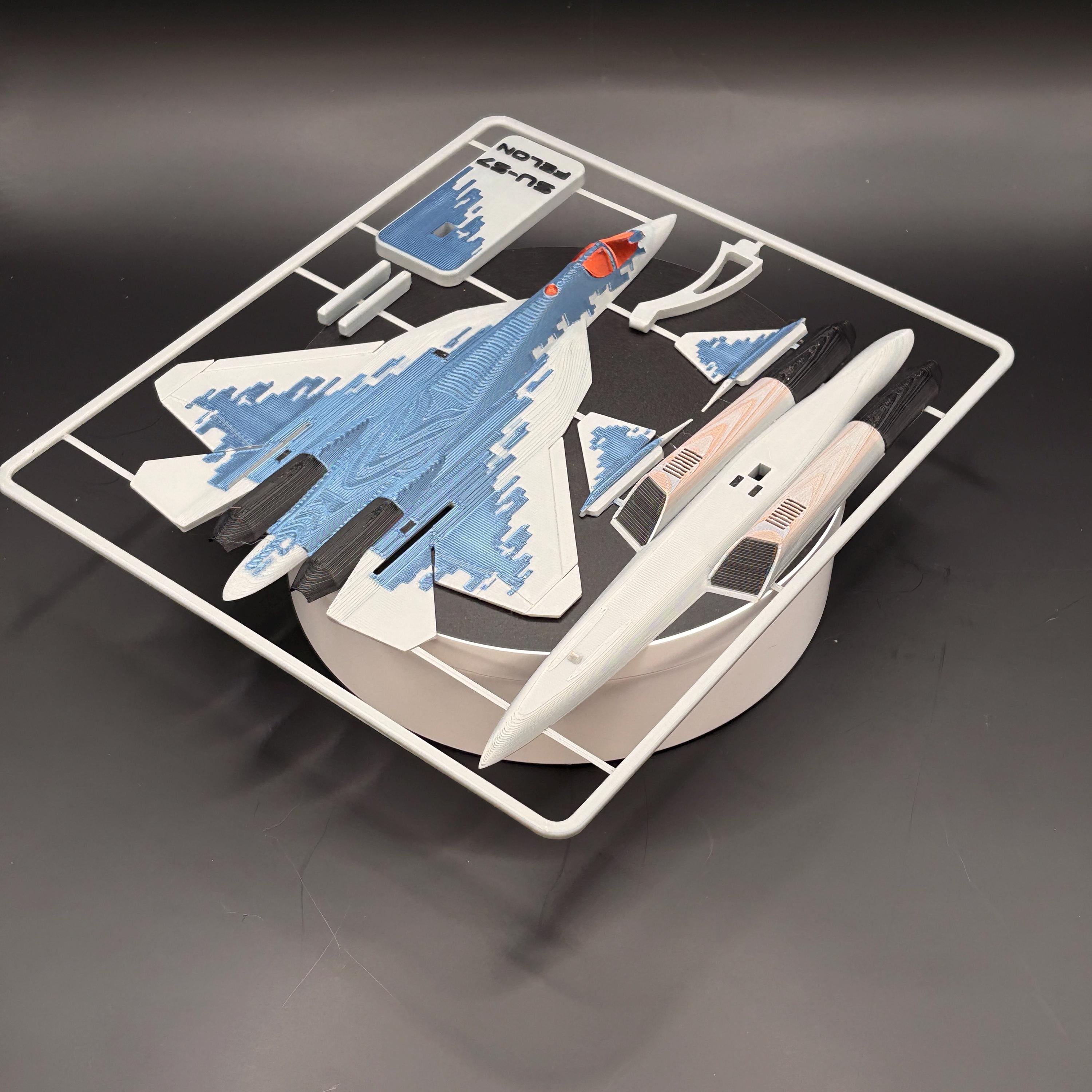 Su-57 “Felon” Fighter Jet Display Kit