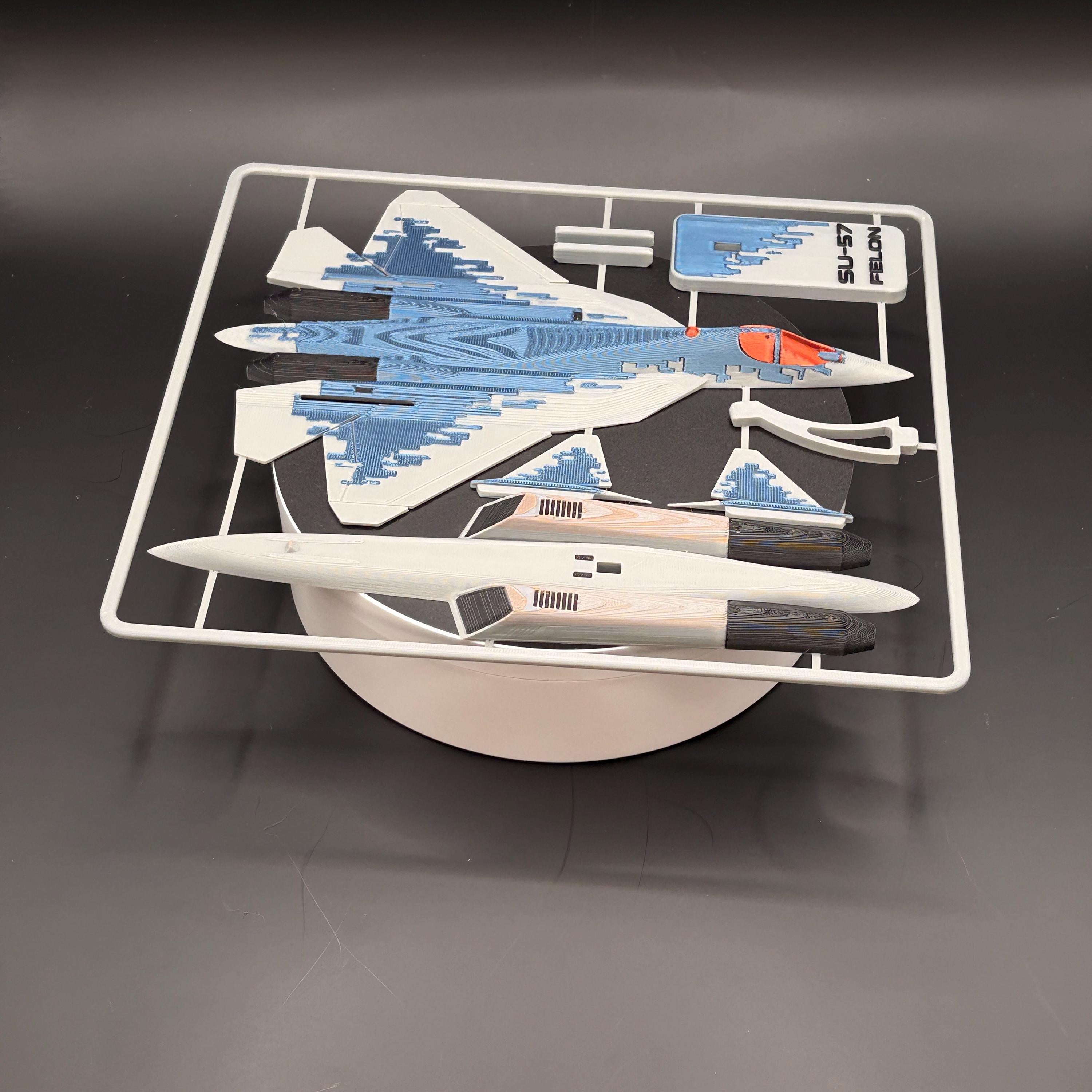 Su-57 “Felon” Fighter Jet Display Kit